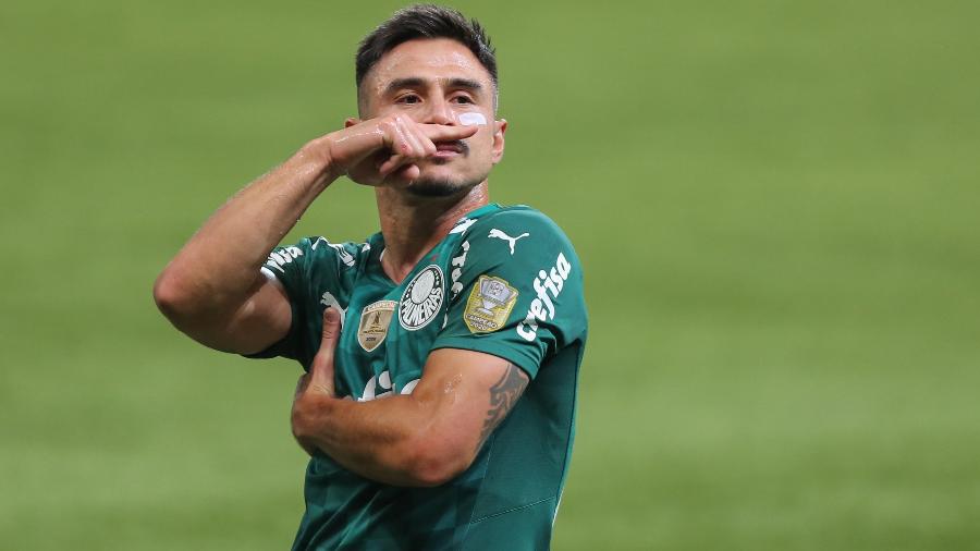 Willian Bigode em ação pelo Palmeiras no Campeonato Brasileiro - Marcello Zambrana/Marcello Zambrana/AGIF