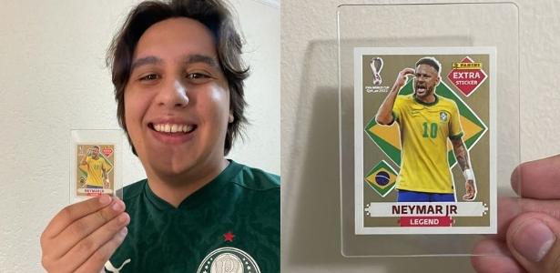 Após encontrar figurinha rara de Neymar do álbum da Copa do Mundo, jovem  recebe ofertas que vão de relógio a ninhada de cães, Mato Grosso do Sul