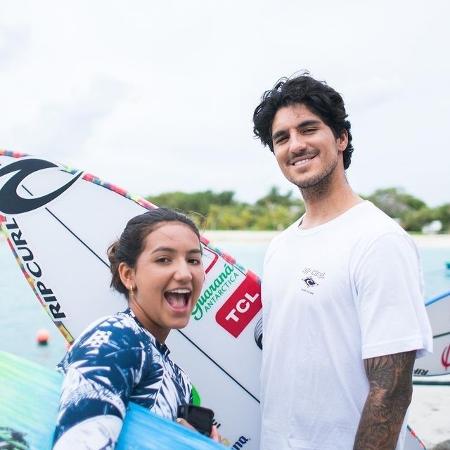 Sophia Medina e Gabriel Medina: irmãos competem em Saquarema - Reprodução/Instagram