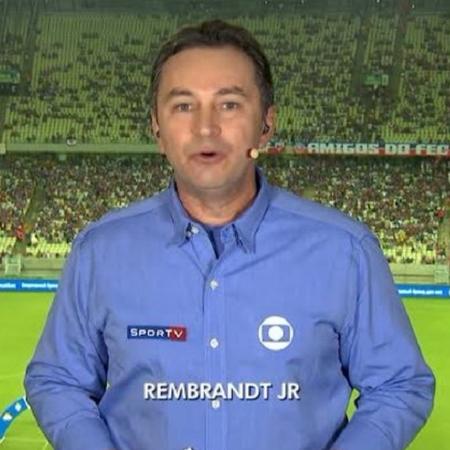 Rembrandt Júnior é conhecido pelas transmissões no Nordeste do Grupo Globo - Reprodução/Globo