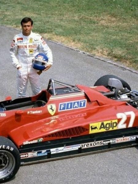 O francês Patrick Tambay, que pilotou por duas temporadas pela Ferrari - Reprodução