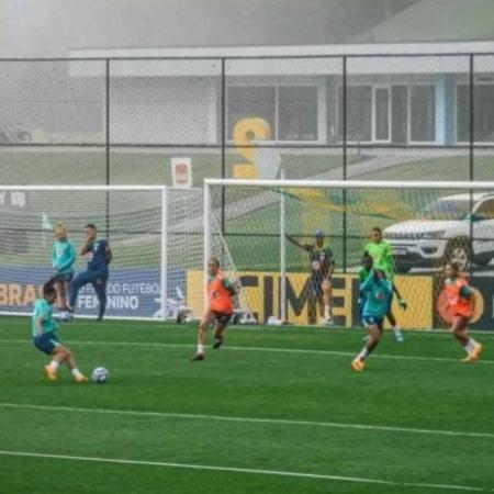 Treino da seleção brasileira na Granja Comary Treino da seleção brasileira na Granja Comary