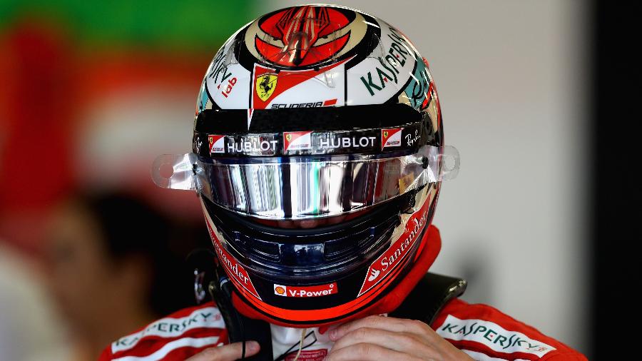 Kimi Raikkonen, da Ferrari, durante o fim de semana do GP do Azerbaijão - Mark Thompson/Getty Images