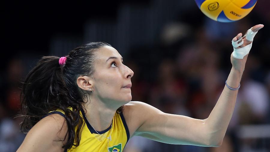 Sheilla Castro, jogadora de vôlei - Elsa/Getty Images