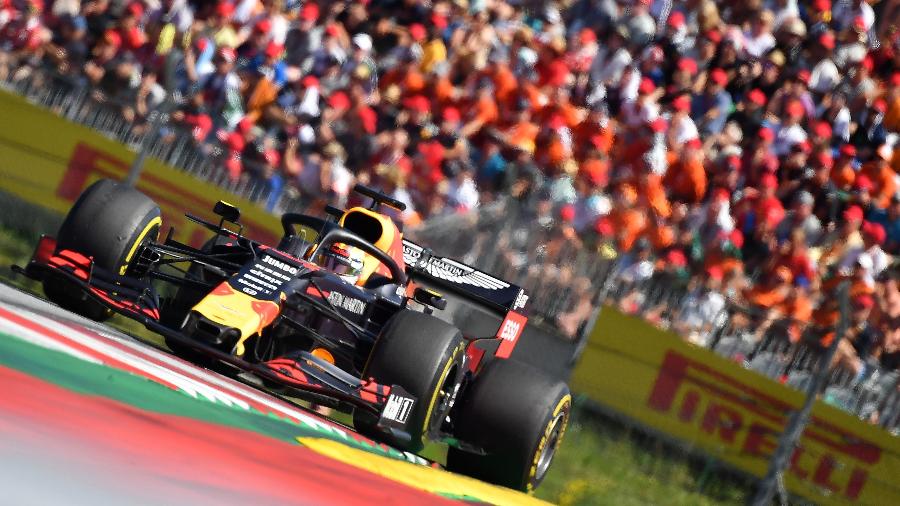 Max Verstappen no GP da Áustria de F-1 em 2019 - Joe Klamar/AFP