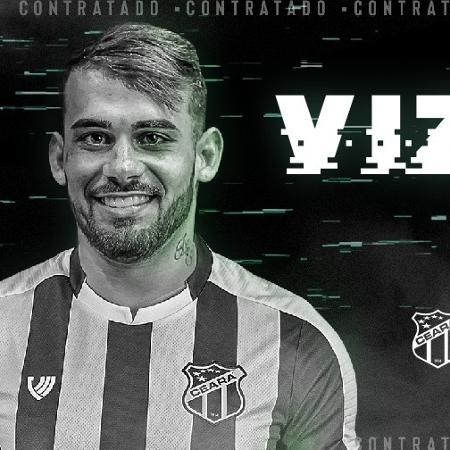 Felipe Vizeu é o novo reforço do Ceará  - Divulgação/cearasc.com