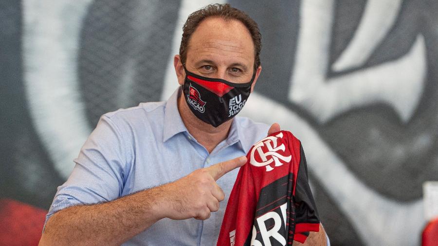 Rogério Ceni é apresentado como novo técnico do Flamengo - Alexandre Vidal / Flamengo