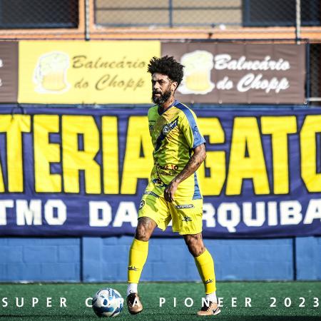 Cristian, durante disputa de torneio de várzea - @iagueira