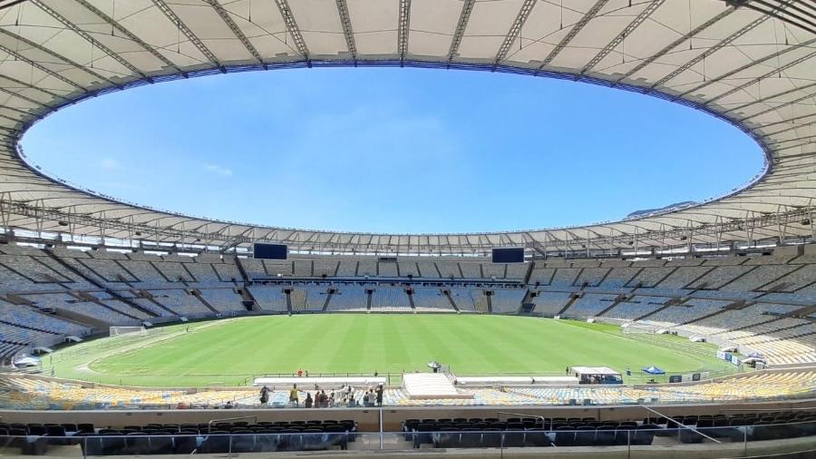 Maracanã recebe o clássico deste domingo Maracanã recebe o clássico deste domingo