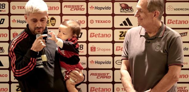 Arrascaeta ganhará busto na Gávea, anuncia presidente do Flamengo