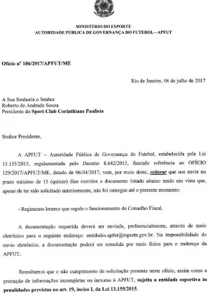 Intimação - Reprodução - Reprodução