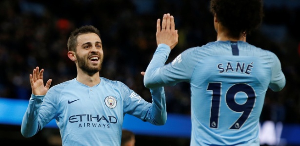 Bernardo Silva comemora - Andrew Yates/Reuters - Andrew Yates/Reuters
