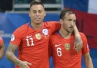 Chile vence o Equador e garante vaga nas quartas da Copa América - Raul Arboleda/AFP