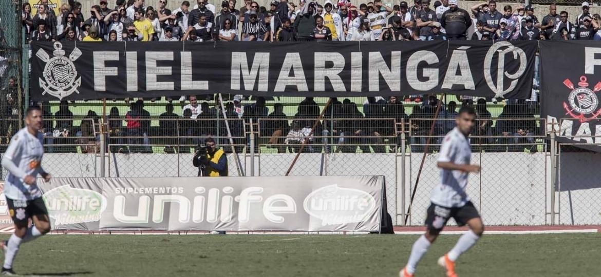 Corinthians disputou amistoso contra o Londrina na cidade de Maringá, interior do Paraná, no último domingo (7) - Daniel Augusto Jr/Ag. Corinthians