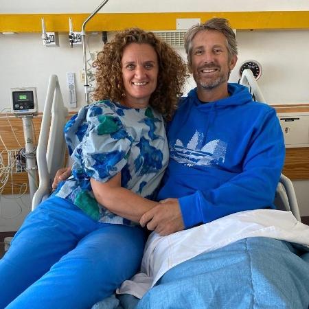 Edwin Van der Sar e sua esposa, Annemarie