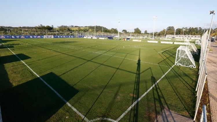 O novo centro de treinamento do RB Bragantino tem sete campos (cinco de grama natural e dois sintéticos)
