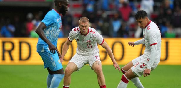 Congo só empata com a Dinamarca em último jogo antes de estreia na Copa