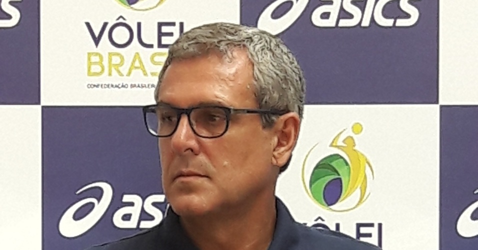 José Roberto Guimarães, técnico da seleção brasileira de vôlei