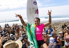 Surfista brasileira teve ajuda de Fernanda Lima para obter patrocínio - WSL / SEAN ROWLAND