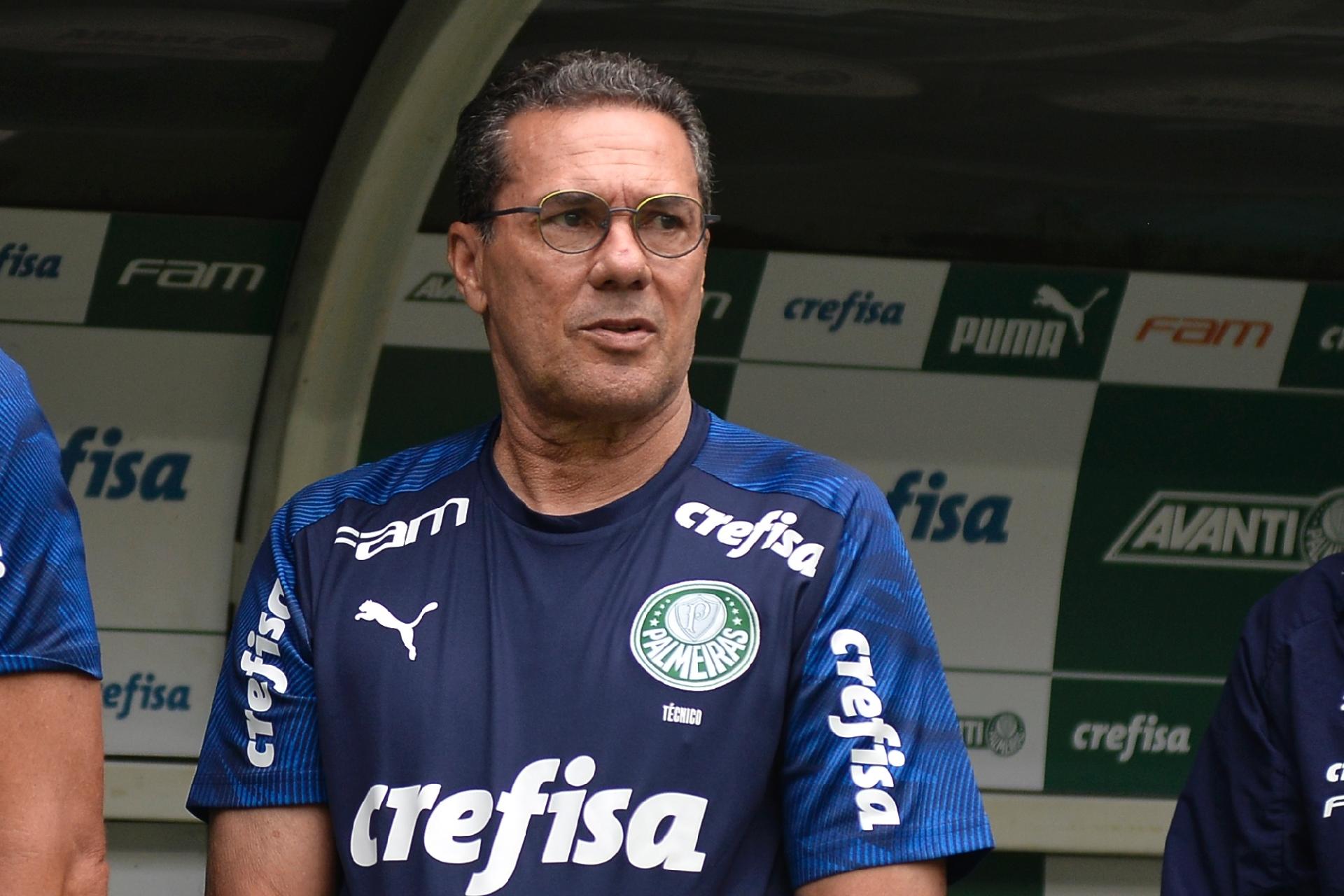 Luxemburgo reclama do árbitro e avalia atuação do Palmeiras: 