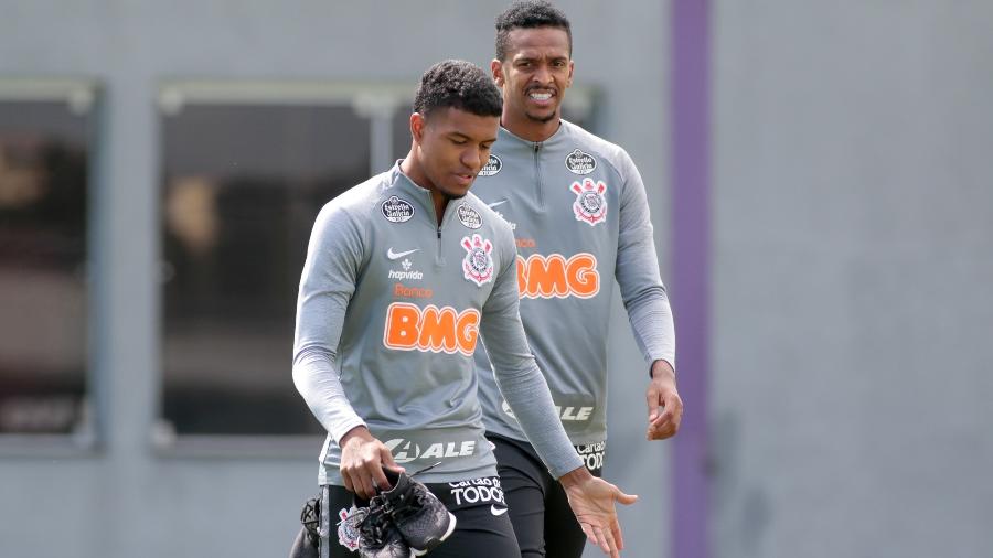 Léo Natel ganha espaço no ataque do Corinthians nesta temporada e pode formar dupla com Jô - Rodrigo Coca/Agência Corinthians