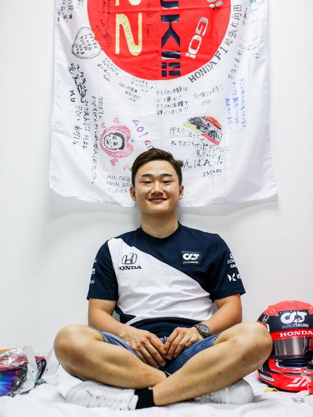 Yuki Tsunoda, da AlphaTauri, nono colocado no GP do Bahrein  - Peter Fox/Getty Images