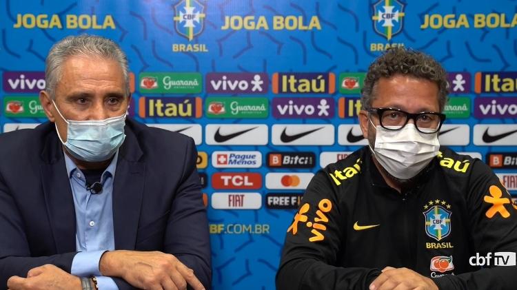 Tite - Reprodução/CBF TV - Reprodução/CBF TV