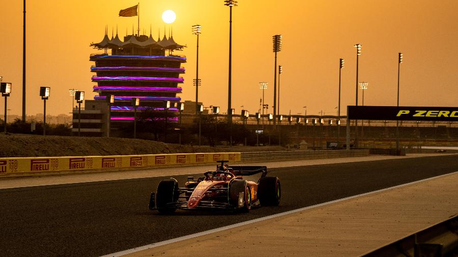 A Ferrari apareceu bem nos testes em Barcelona e confirmou a boa forma no Bahrein - Ferrari/Divugação