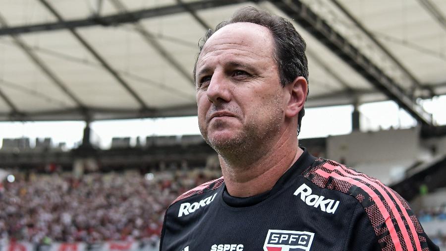 Rogério Ceni, técnico do Sâo Paulo, reencontra Flamengo no Maracanã - Thiago Ribeiro/AGIF