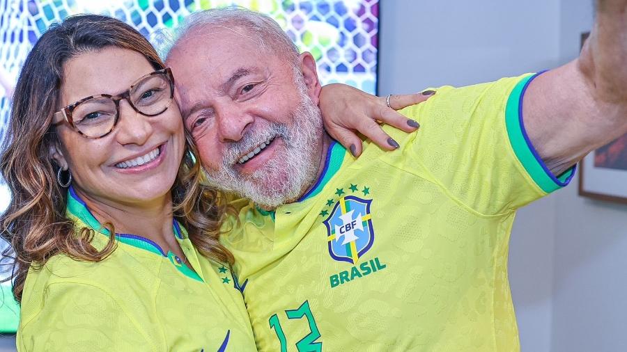 Janja e Lula não poderão usar anel na posse - Ricardo Stuckert