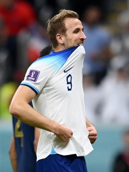 Harry Kane em Inglaterra x França pelas quartas de final da Copa do Mundo - REUTERS/Annegret Hilse