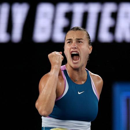 Aryna Sabalenka na final do Australian Open de 2023 - Reuters