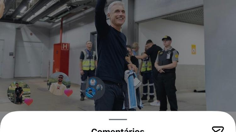 Cristiano Ronaldo deixou um comentário para Luís Castro em apresentação no Grêmio