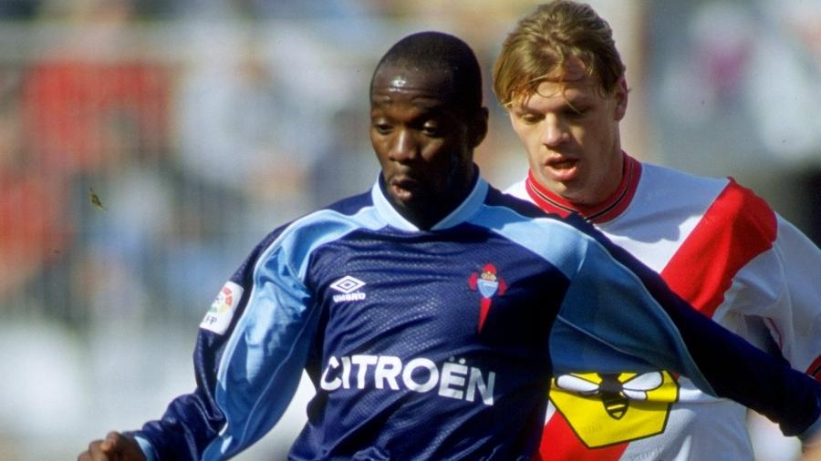Campeão mundial em 1998, Claude Makelele teve uma passagem pelo Celta de Vigo, da Espanha - Allsport UK /Allsport