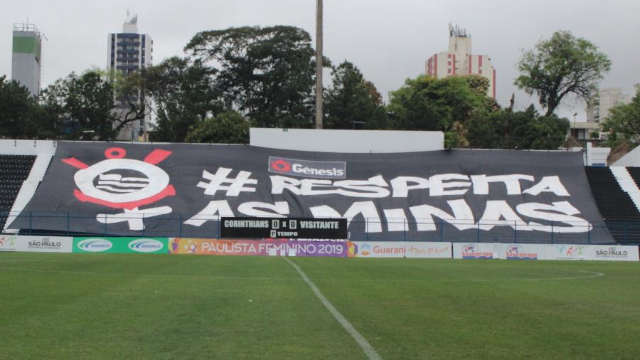 "Respeita as Minas": movimento do clube corintiano reforça campanhas por igualdade de gênero nos estádios - Bruno Teixeira/Corinthians