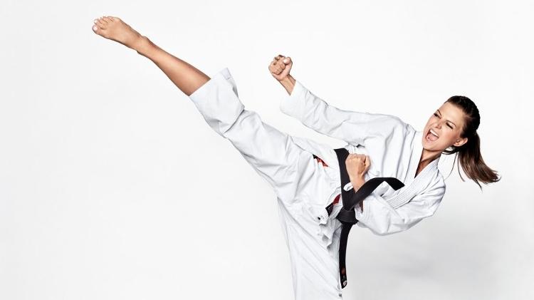 Anna Lewandowska conquistou diversas medalhas no karate - Divulgação - Divulgação