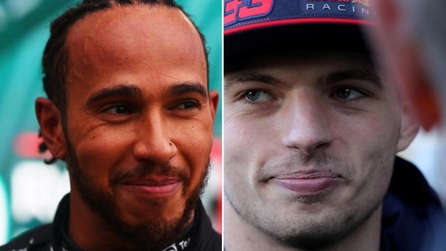 Britânico da Mercedes e holandês da Red Bull brigam pelo título; restam duas corridas para o fim da temporada - Formula 1 / Reuters - Montagem UOL