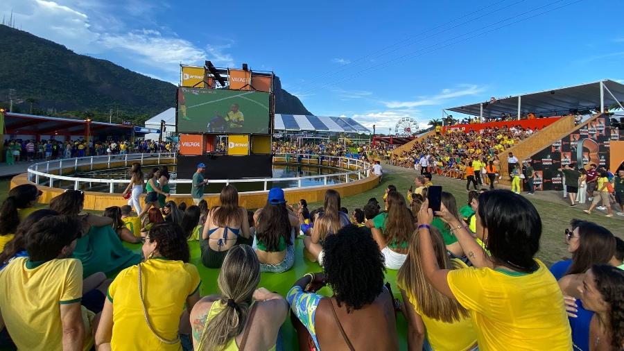Jockey Club Brasileiro é palco do Village Betano, um festival com grandes nomes da música brasileira feito especialmente para a Copa do Mundo - Caio Blois/UOL