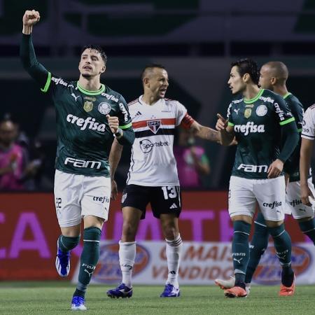 Palmeiras goleou São Paulo no Brasileirão de 2023