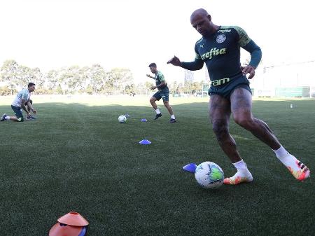 Felipe Melo busca retorno o mais breve possível ao Palmeiras