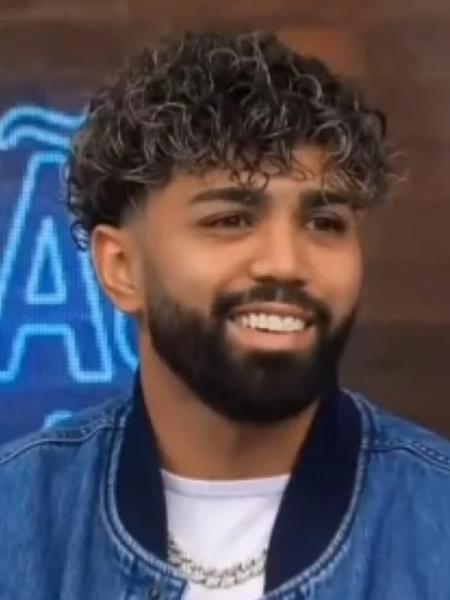 Gabigol, atacante do Flamengo, participou do programa do Faustão - Reprodução