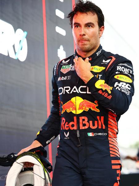 Sergio Pérez após o GP da Espanha, em que foi o quarto colocado - Mark Thompson/Getty Images