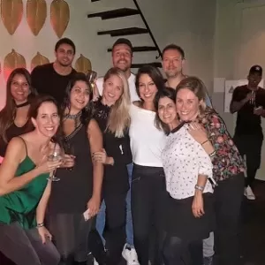 Festa com amigos de Gabigol - Reprodução - Reprodução