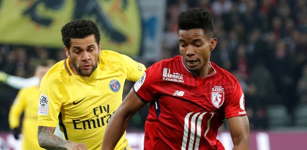 Thiago Mendes (à dir.) atuou em 55 partidas no Lille e marcou 4 gols - REUTERS
