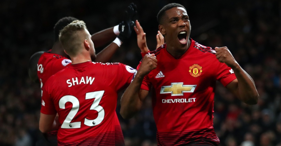 Anthony Martial foi um dos responsáveis pela virada do United sobre o Newcastle 
