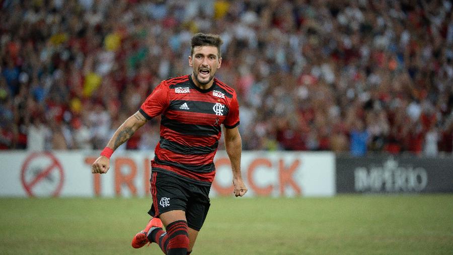 Contratado pelo Cruzeiro em 2015, De Arrascaeta está no Flamengo desde janeiro deste ano - Alexandre Vidal/CR Flamengo