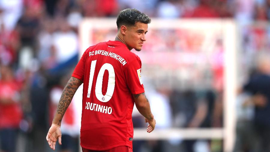 Philippe Coutinho, camisa 10 do Bayern de Munique - Alexander Hassenstein/Bongarts/Getty Images