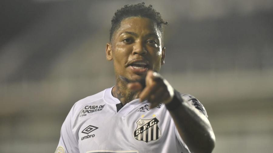 Marinho, atacante do Santos, mais uma vez está nos mais escalados - Ivan Storti/Santos FC