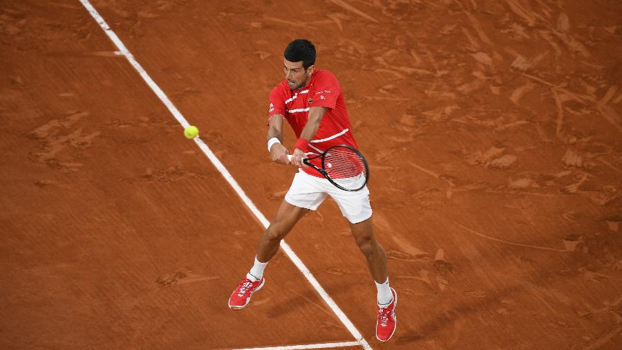 Para Renato Maurício Prado, semifinal vencida por Novak Djokovic (foto) foi melhor evento do dia no esporte - FFT