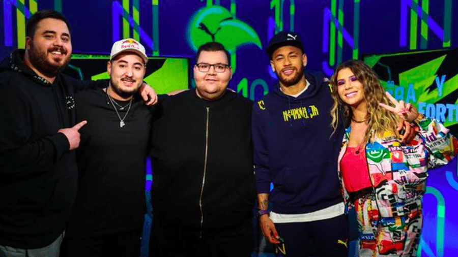 Neymar participa de live na Twitch de parceria entre Puma e Fortnite  - Instagram